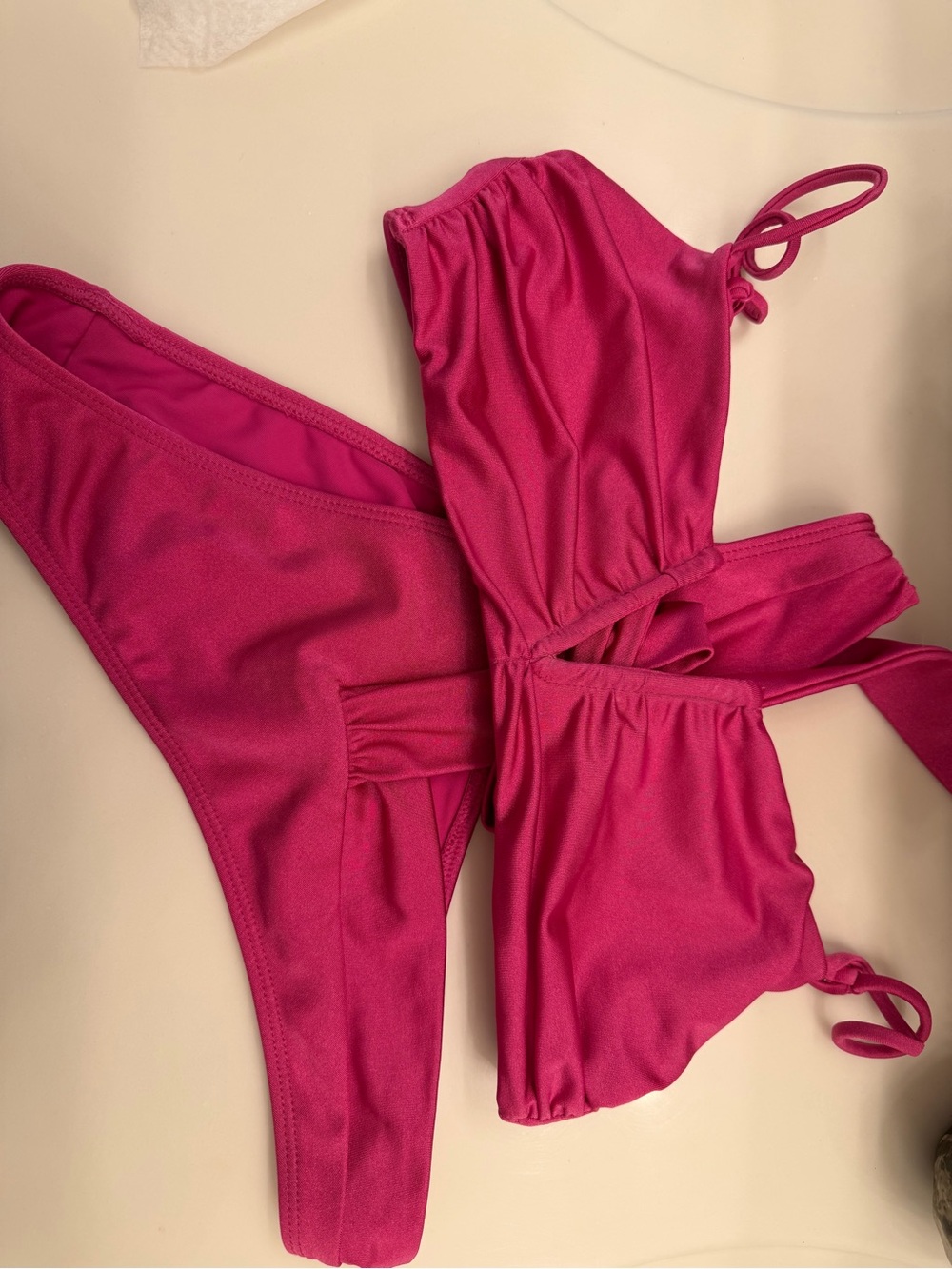 Kids One-Piece Swimsuit - Fuchsia